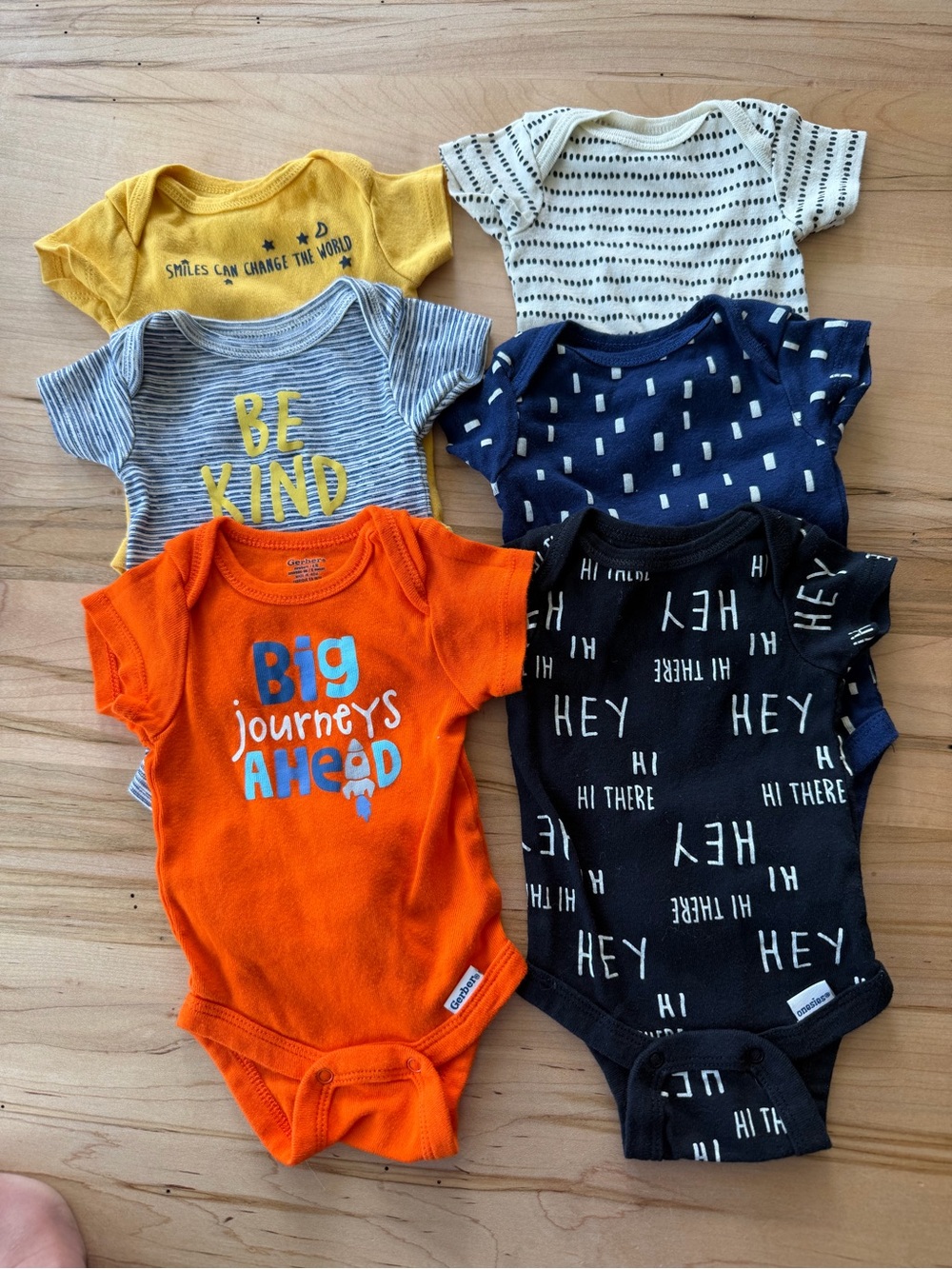 Gerber Newborn Onesies